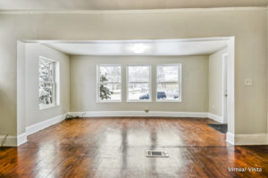 dining room without furniture