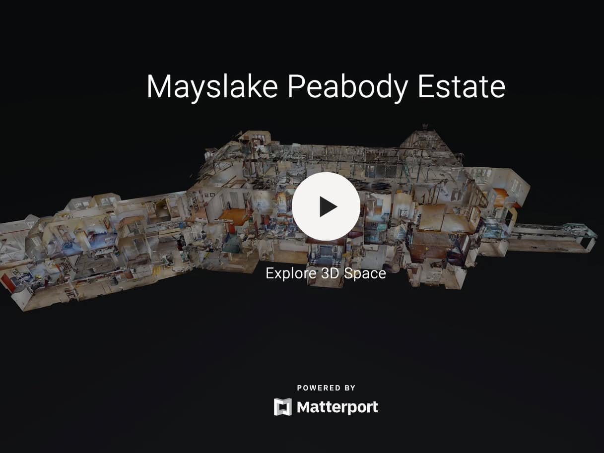 Matterport 3D Virtual Tour viewed on an ipad