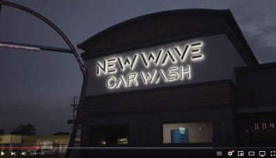 Car Wash Drone Fly Through