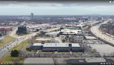 Office Drone Fly Through