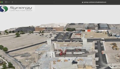 Drone 3D Model – Construction Site